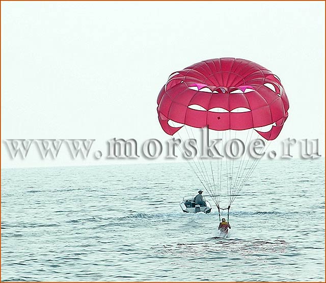 Крым: пляжи Морского